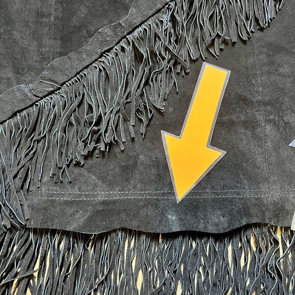 Scully Suede Skirt Women's Medium Leather Western Double Fringe Mini - Picture 5 of 15